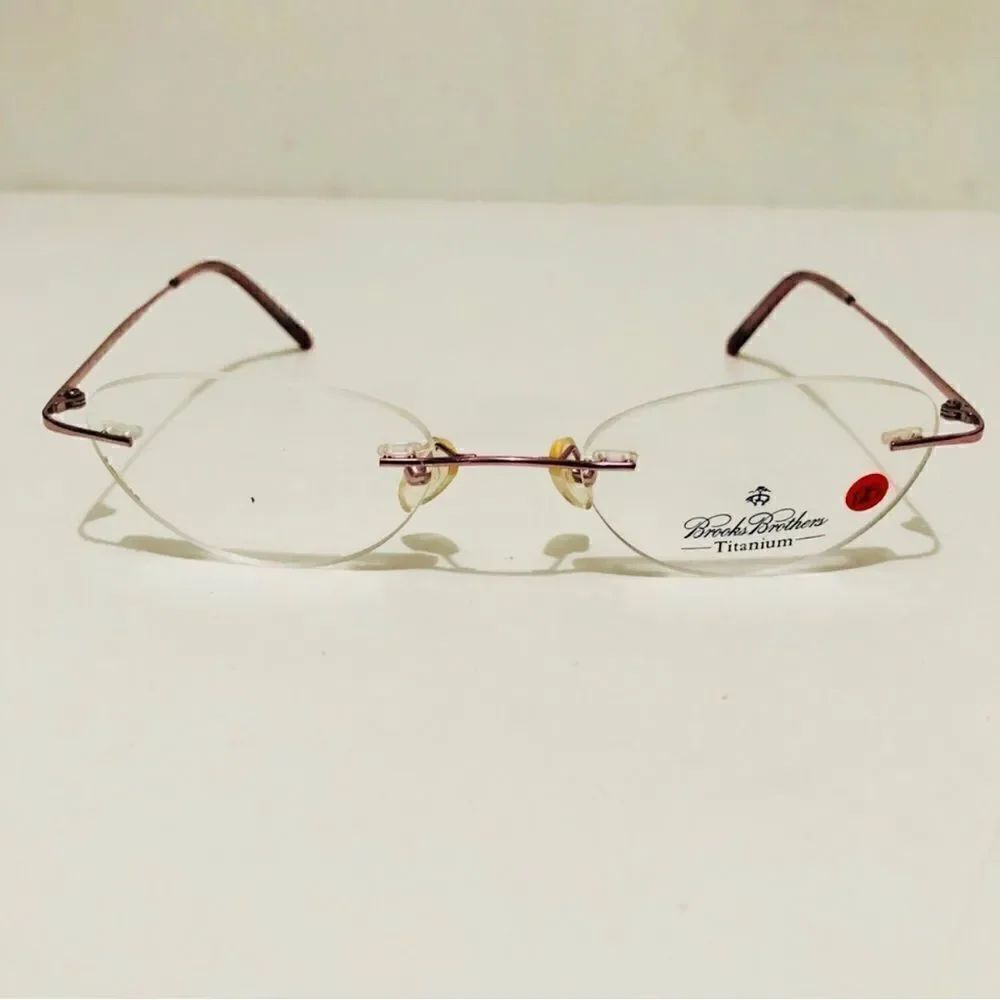 Brooks Brothers BB487T 1228T Pink Titanium Glasses/Eyeglasses